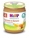 Био плодово пюре Hipp - Кайсия с банан, 125 g