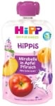 Био плодова закуска Hipp Hippis - Слива, ябълка и праскова, 100 g