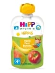 Био плодова закуска Hipp Hippis - Ябълка, круша и банан, 100 g