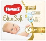 Бебешки пелени Huggies - Elit Soft 2, 24 броя