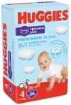 Бебешки пелени гащи Huggies - за момче 4, 36 броя