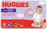 Бебешки пелени гащи Huggies - 4, 36 броя