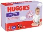 Бебешки пелени гащи Huggies - 4, 36 броя