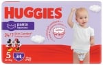 Бебешки пелени гащи Huggies - 5, 34 броя