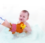 Играчка за баня Hape - Мече и патенце