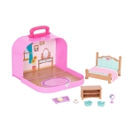 Игрален комплект Battat - Li′l Woodzeez, Спалня