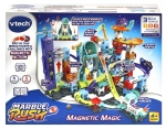 Игрален комплект Vtech - Marble Rush, Магнитна магическа писта, 120 части