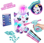 Творчески комплект Canal Toys - Интерактивна плюшена играчка за оцветяване, Еднорог