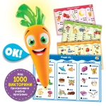 Образователна интерактивна игра Lisciani - Carotina, 1000 Въпроса