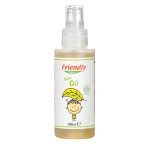 Бебешко олио Friendly Organic - С органично масло от маслина и слънчоглед, 100 ml