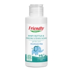 Препарат за бебешки шишета и съдове Friendly Organic - 100 ml