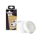 Капаци за контейнер за съхранение на кърма Tommee Tippee, 4 броя