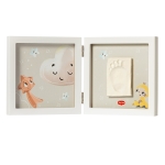 Дървена рамка с отпечатък и снимка Tiny Love - Tiny Creations, Бяла