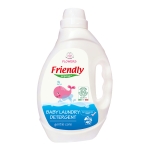 Препарат за пране на бебешки дрехи Friendly Organic - Цветя, 2 l