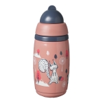 Неразливаща се Термочаша със сламка Tommee Tippee - Superstar, Bacshield, Розова, 266 ml, 12 m+