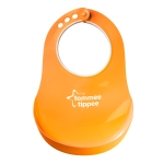 Силиконов лигавник с джоб Tommee Tippee - Essentials Comfi Neck Bib, Розов, 6 m+