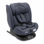 Столче за кола Chicco - Unico Evo Air, I Size, IsoFix, 40-150 cm, Black Air