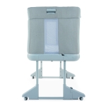 Бебешка кошара с падаща страна Chicco - Next 2 Me Forever, Cool Grey