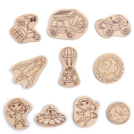 Творчески комплект Hape - Направи си сам магнити, Живот на Марс