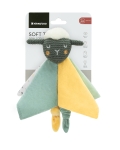 Мека играчка за гушкане с дрънкалка Kikkaboo - Sleepy Sheep, Зелена