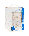 Бебешко одеяло с 3D бродерия Kikkaboo - My Teddy, 75 х 100 сm