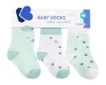 Бебешки чорапи с 3D уши Kikkaboo - Bear with me, Mint, 6 - 12 m