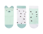 Бебешки чорапи с 3D уши Kikkaboo - Bear with me, Mint, 0 - 6 m
