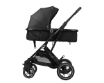 Комбинирана количка 3 в 1 Kikkaboo - Alba, Black