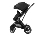 Комбинирана количка 3 в 1 Kikkaboo - Alba, Black