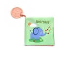 Текстилна книжка с чесалка Kikkaboo - Animals