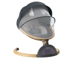 Бебешка електрическа люлка Kikkaboo - Ashlee, Light Grey
