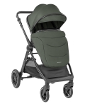 Комбинирана количка 3 в 1 с кош за новородено Kikkaboo – Ava, Army Green