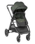Комбинирана количка 3 в 1 с кош за новородено Kikkaboo – Ava, Army Green