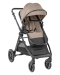 Комбинирана количка 3 в 1 с кош за новородено Kikkaboo – Ava, Black