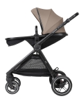 Комбинирана количка 3 в 1 с кош за новородено Kikkaboo – Ava, Black