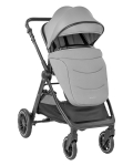 Комбинирана количка 3 в 1 с кош за новородено Kikkaboo – Ava, Black