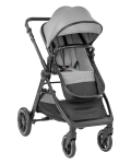 Комбинирана количка 3 в 1 с кош за новородено Kikkaboo – Ava, Black
