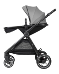 Комбинирана количка 3 в 1 с кош за новородено Kikkaboo – Ava, Black