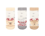 Коледни термо чорапи Kikkaboo - Polar Christmas, 6-12 m