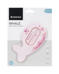 Термометър за вода Kikkaboo - Whale, Pink