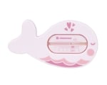 Термометър за вода Kikkaboo - Whale, Pink