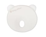 Бебешка мемори ергономична възглавница Kikkaboo - Bear Airknit, White