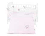 Бебешки спален комплект с бродерия Kikkaboo - Dream Big, EU style, 60 х 120 сm, 2 части, Blue