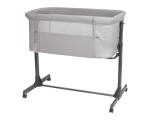 Мини детска кошара Kikkaboo – Noah, Light Grey