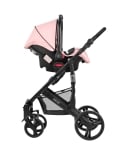 Детска комбинирана количка 3 в 1 Kikkaboo - Beloved, Pink 