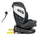 Стол за кола Kikkaboo - i-Cruise, IsoFix, i-Size, 40-150 cm, Dark Grey