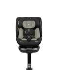 Стол за кола Kikkaboo - i-Orbit, IsoFix, i-Size, 40-150 cm, Light Grey