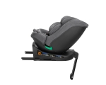 Столче за кола Kikkaboo – i-Secure, i-Size, Isofix, 360°, Dark Grey