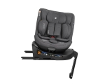 Столче за кола Kikkaboo – i-Secure, i-Size, Isofix, 360°, Dark Grey