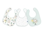 Памучни лигавници Kikkaboo - Savanna, Mint, 3 броя